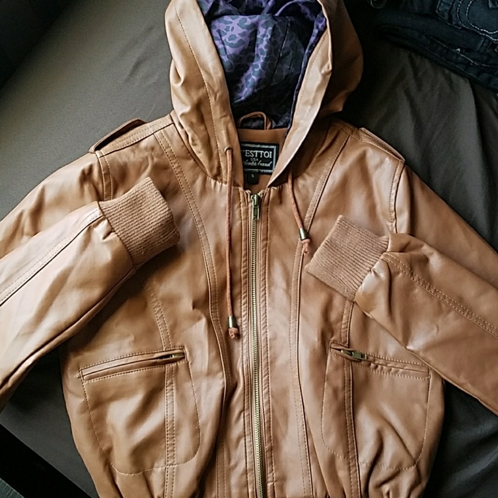 Women's cute tan jacket